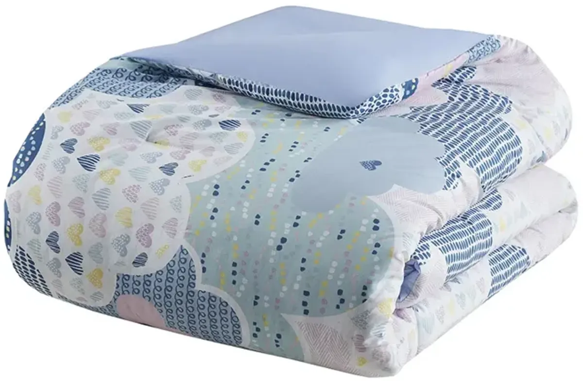 Gracie Mills Eowyn Cotton Printed Comforter Set