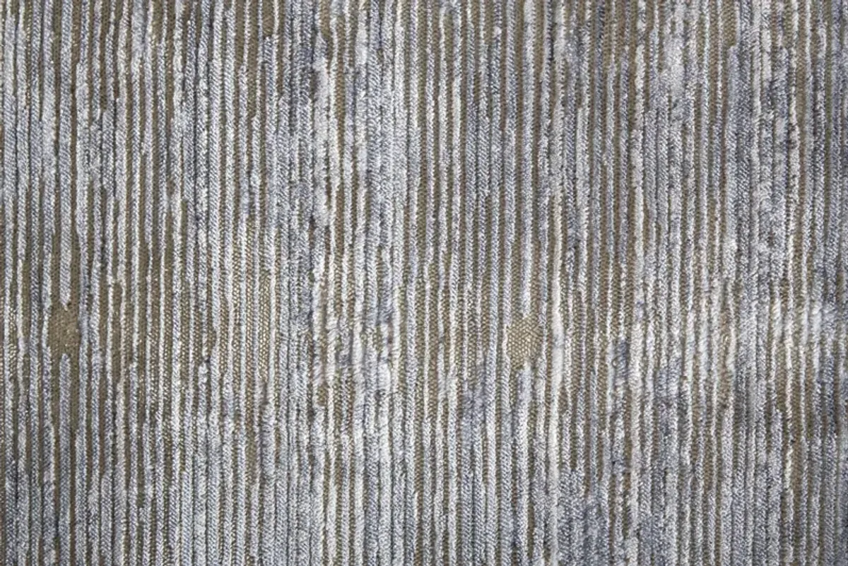 Laina 39GAF Taupe/Silver/Tan 3' x 8' Rug