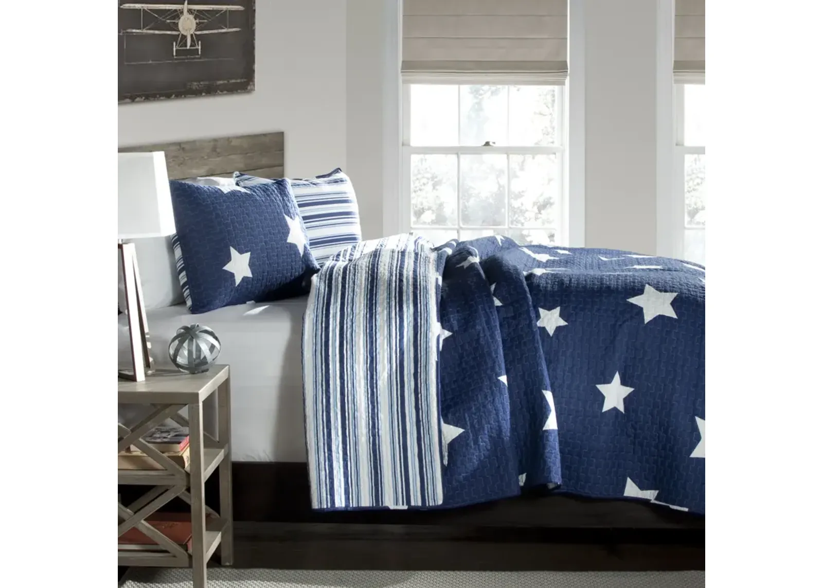 Star Quilt 2Pc Set