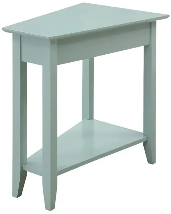 Convenience Concepts American Heritage Wedge End Table with Shelf