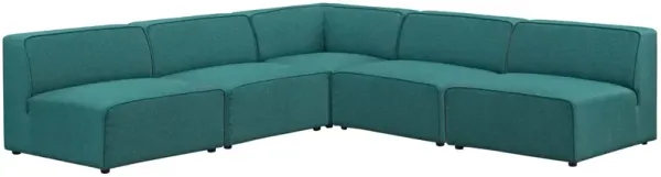 Mingle Vegan Leather 4-Piece Sectional Sofa