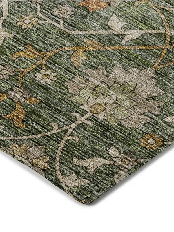 Silk Road SR1 Basil 20" x 30" Rug