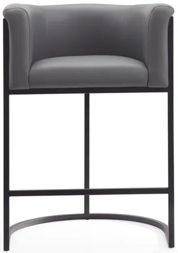 Cosmopolitan Light Gray Counter Stools (Set of 2)