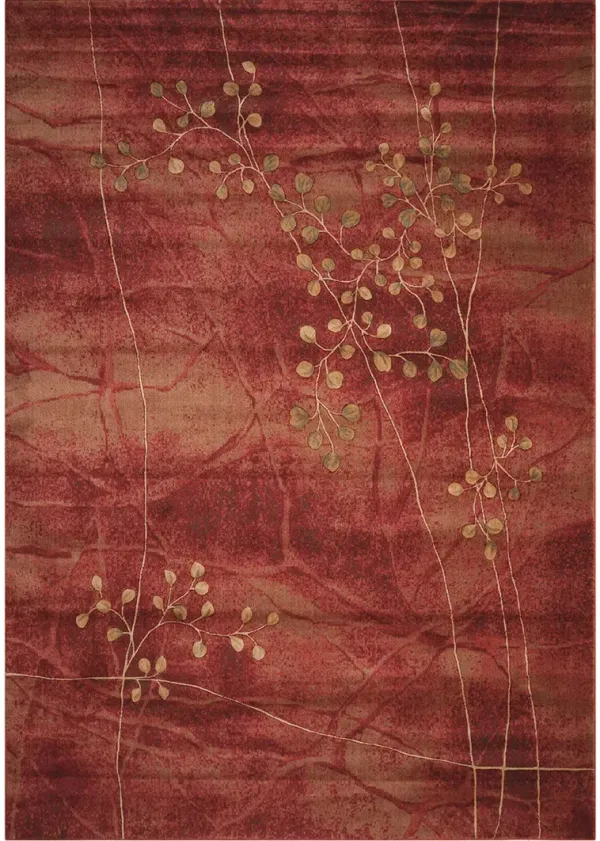 Somerset ST74 Flame 3'6" x 5'6" Rug