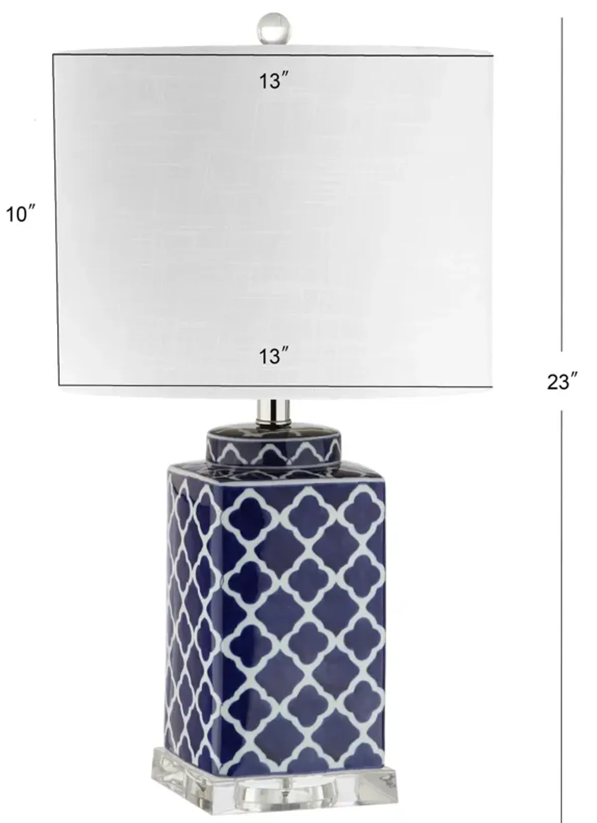 Clarke Chinoiserie LED Table Lamp