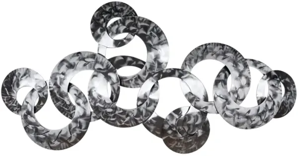 Silver Viggo Metal Wall Art