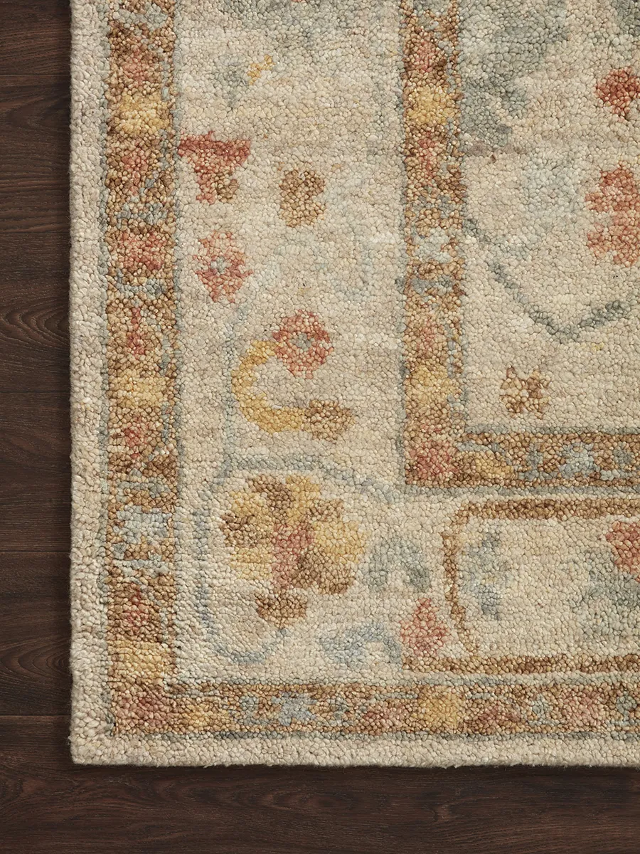 Clement CLM01 Pebble/Multi 8'6" x 11'6" Rug