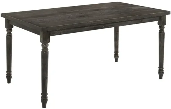 Claudia II Dining Table In Weathe