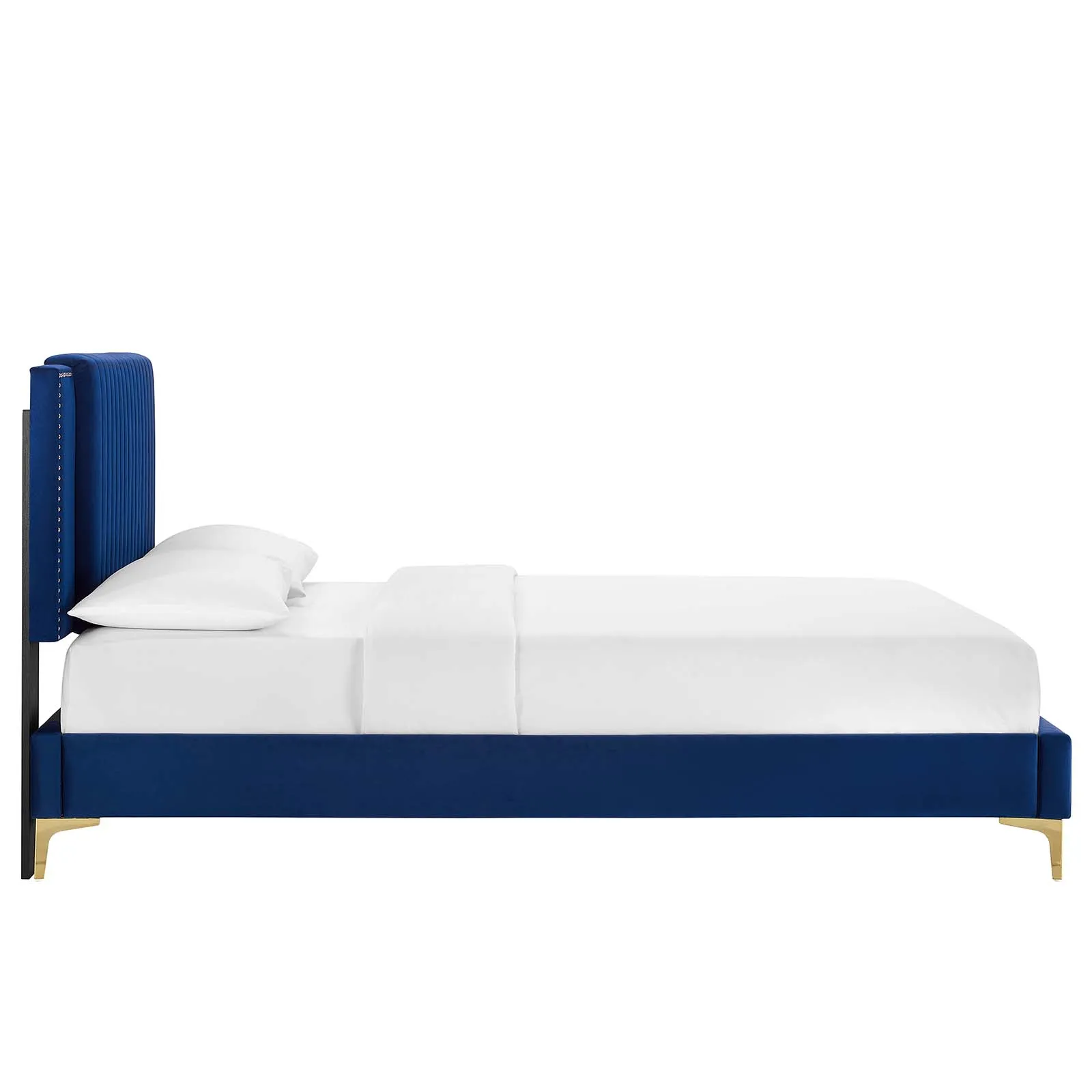 Modway - Zahra Channel Tufted Performance Velvet King Platform Bed