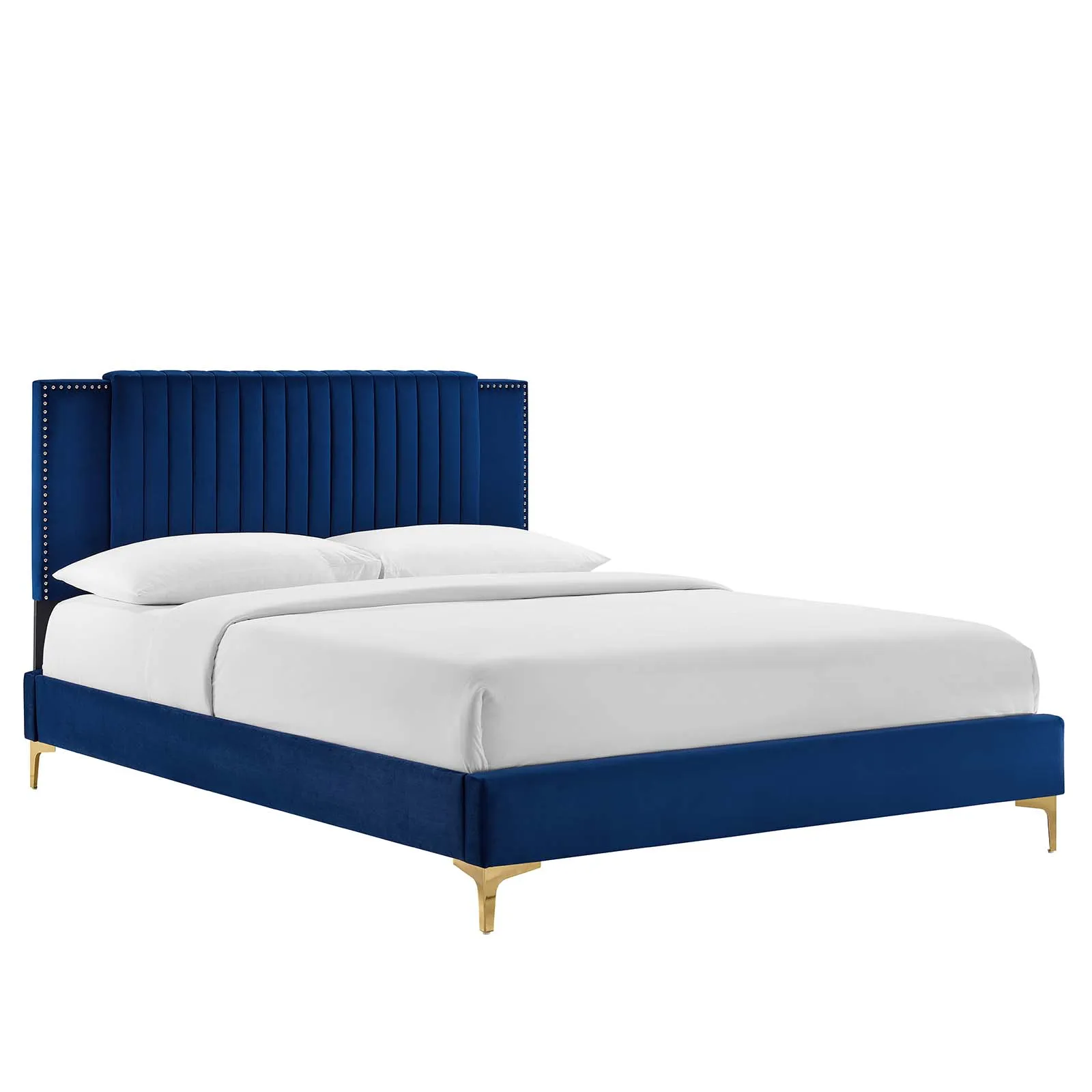 Modway - Zahra Channel Tufted Performance Velvet King Platform Bed