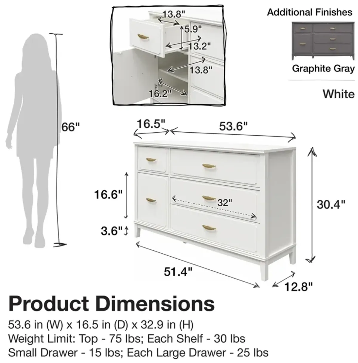 Stella Wide Dresser