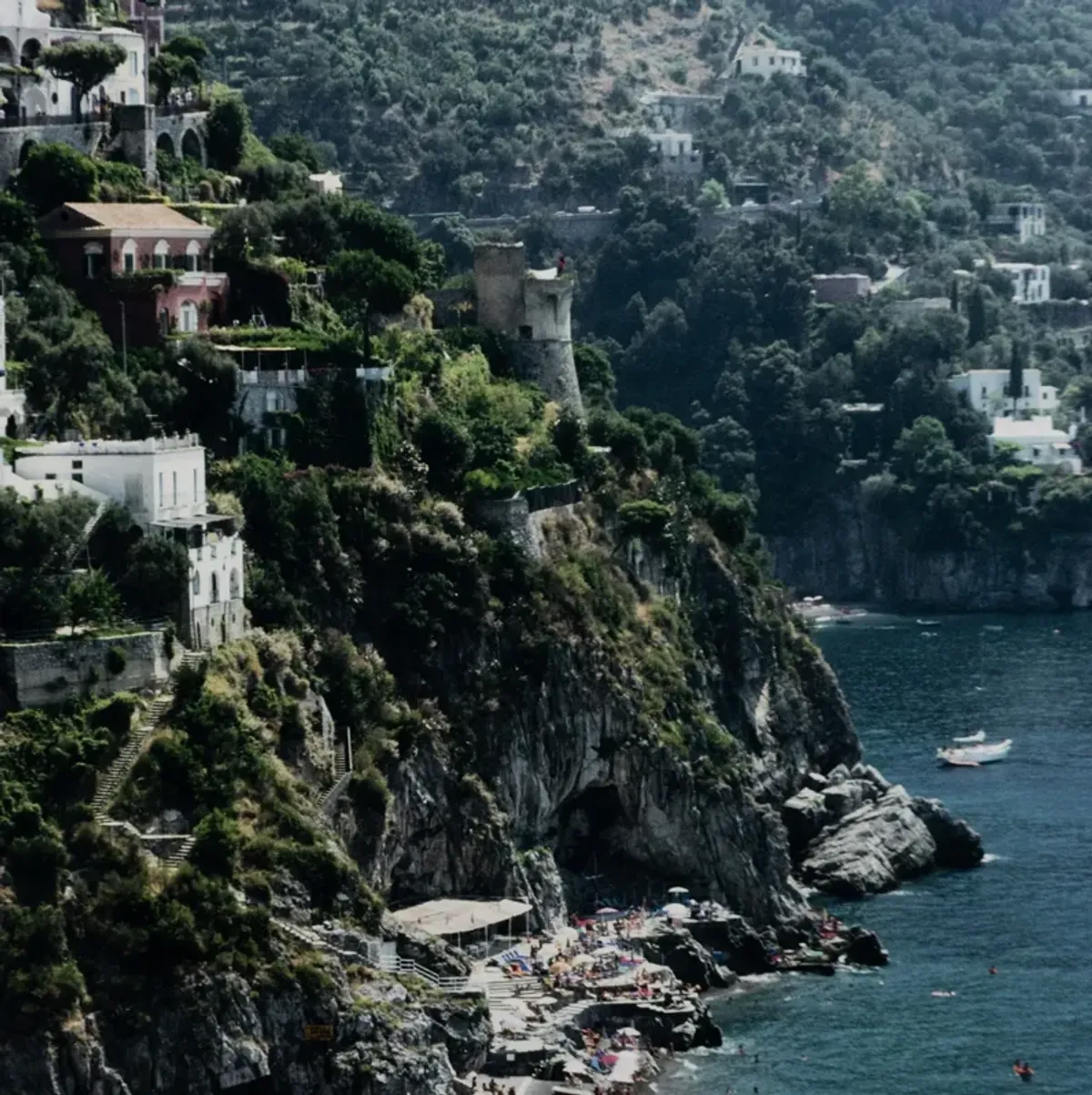 Beach In Positano