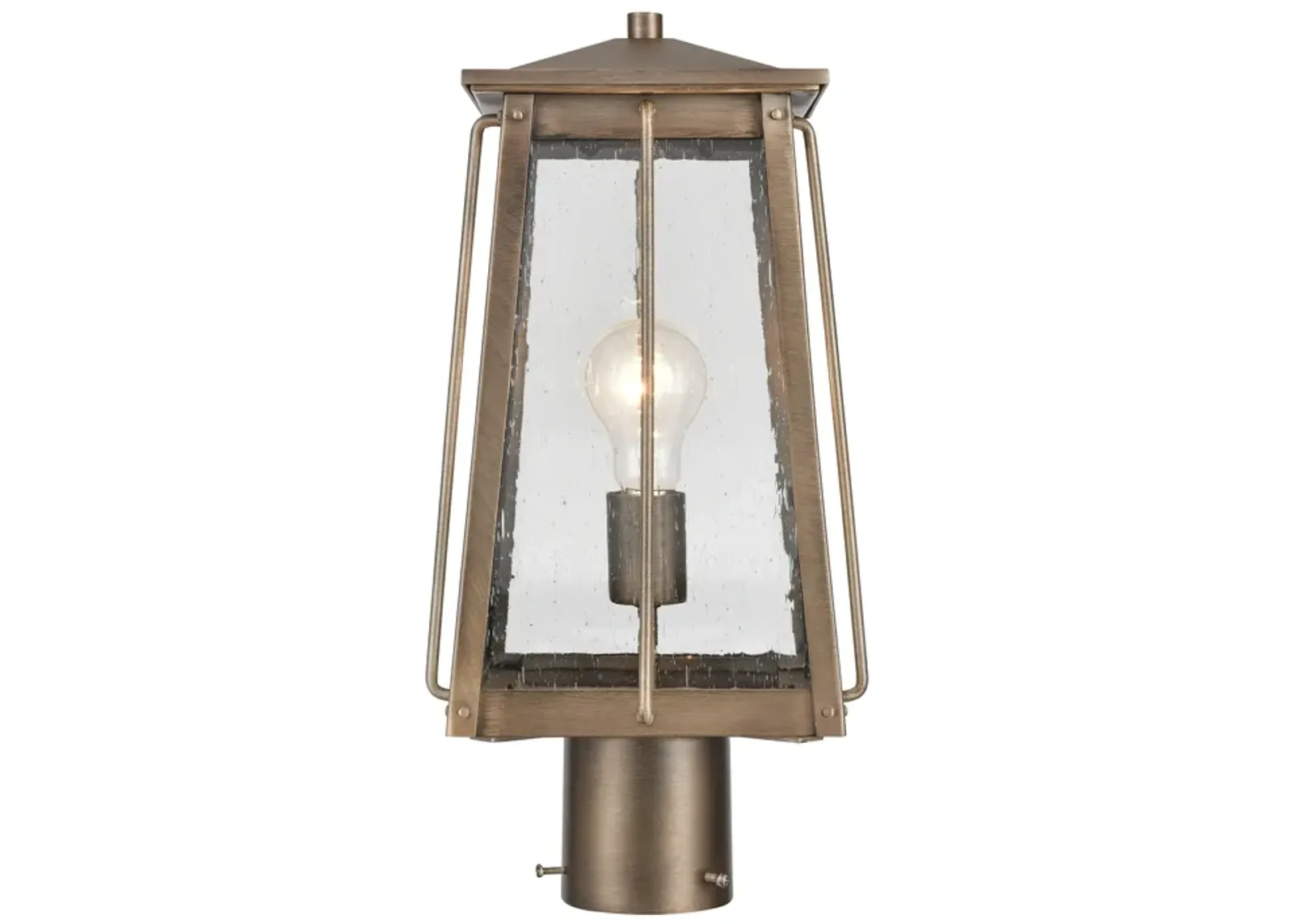 Kirkdale 17'' High Brass 2-Light Outdoor Post Light