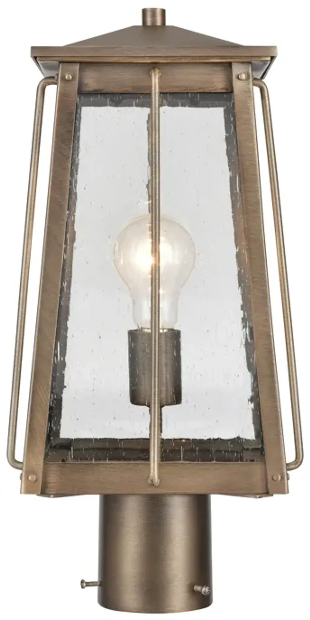 Kirkdale 17'' High Brass 2-Light Outdoor Post Light