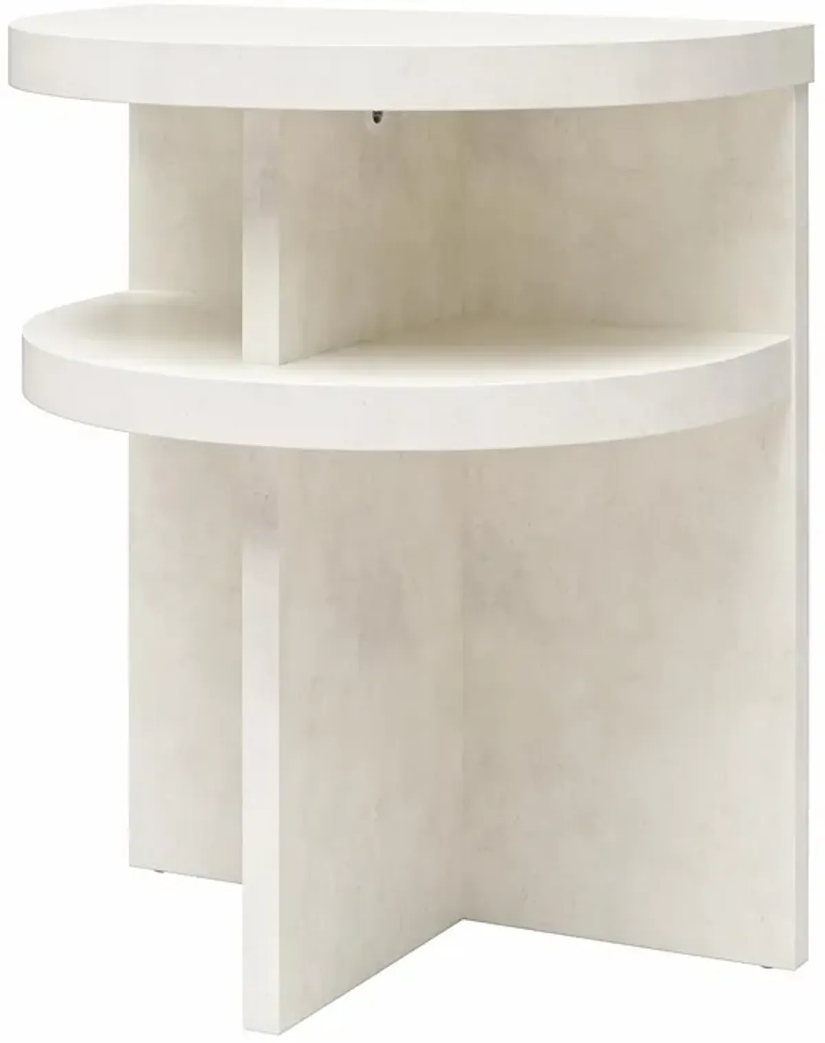 Daytona Modern Semicircle End Tables