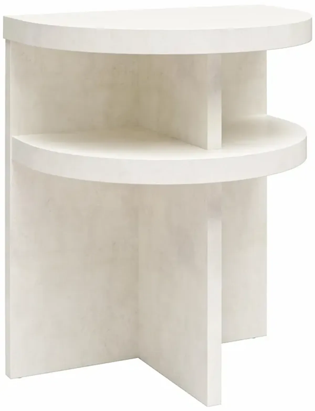 Daytona Modern Semicircle End Tables