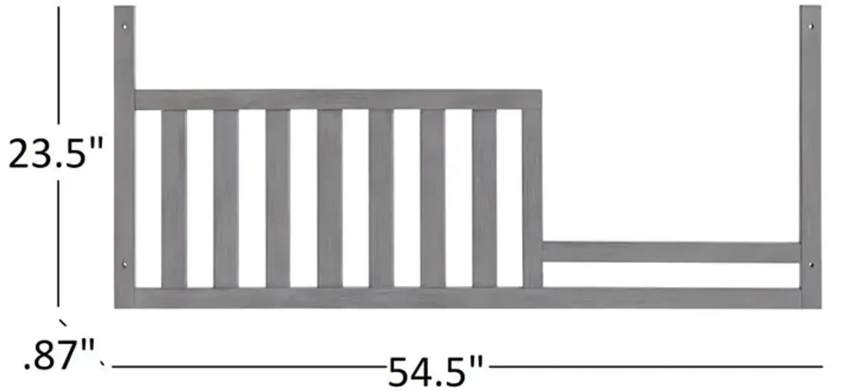 Oxford Baby Soho Baby Everlle Toddler Guard Rail  Greystone