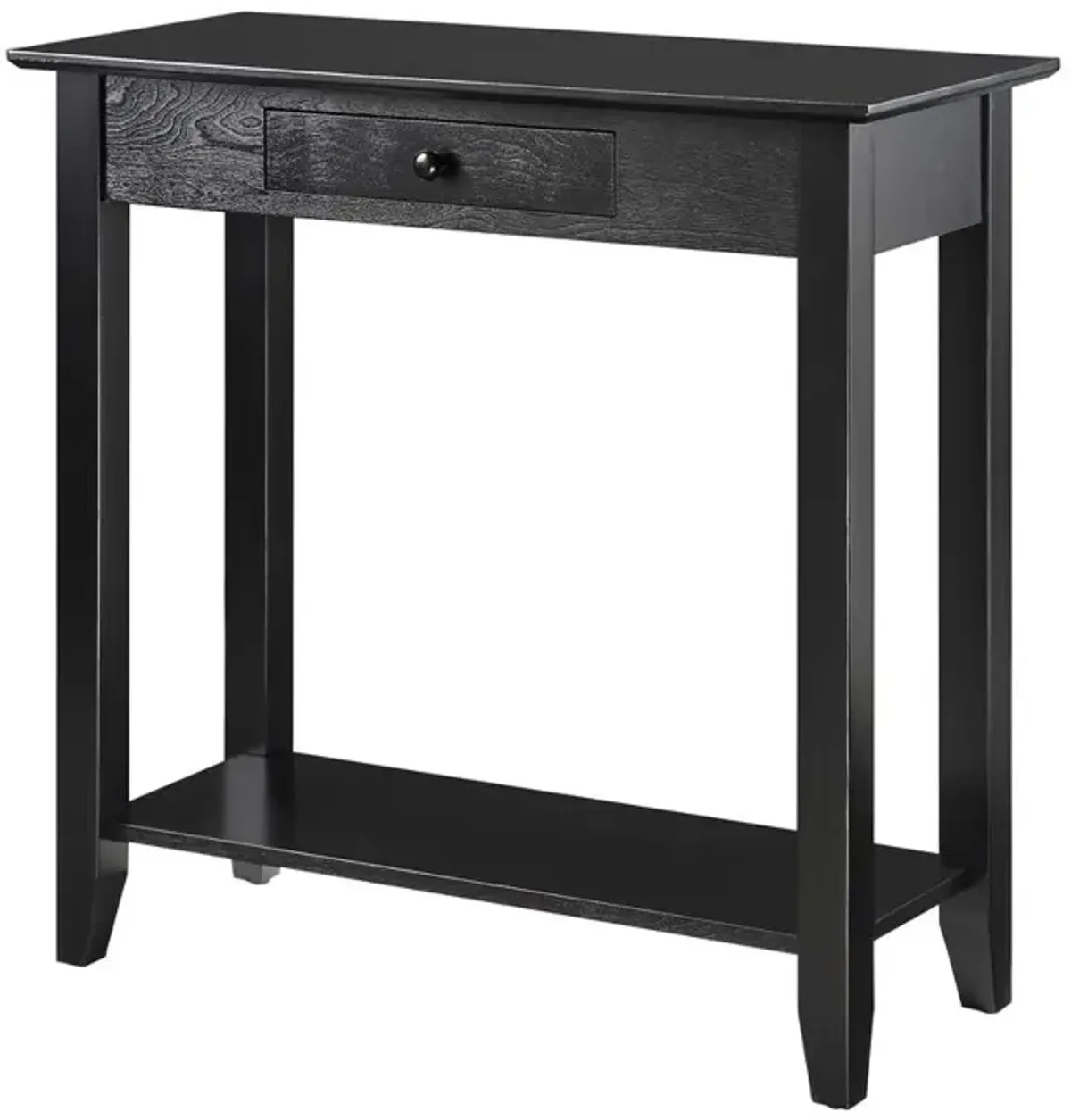 Convience Concept, Inc. American Heritage Hall Table with Drawer and Shelf