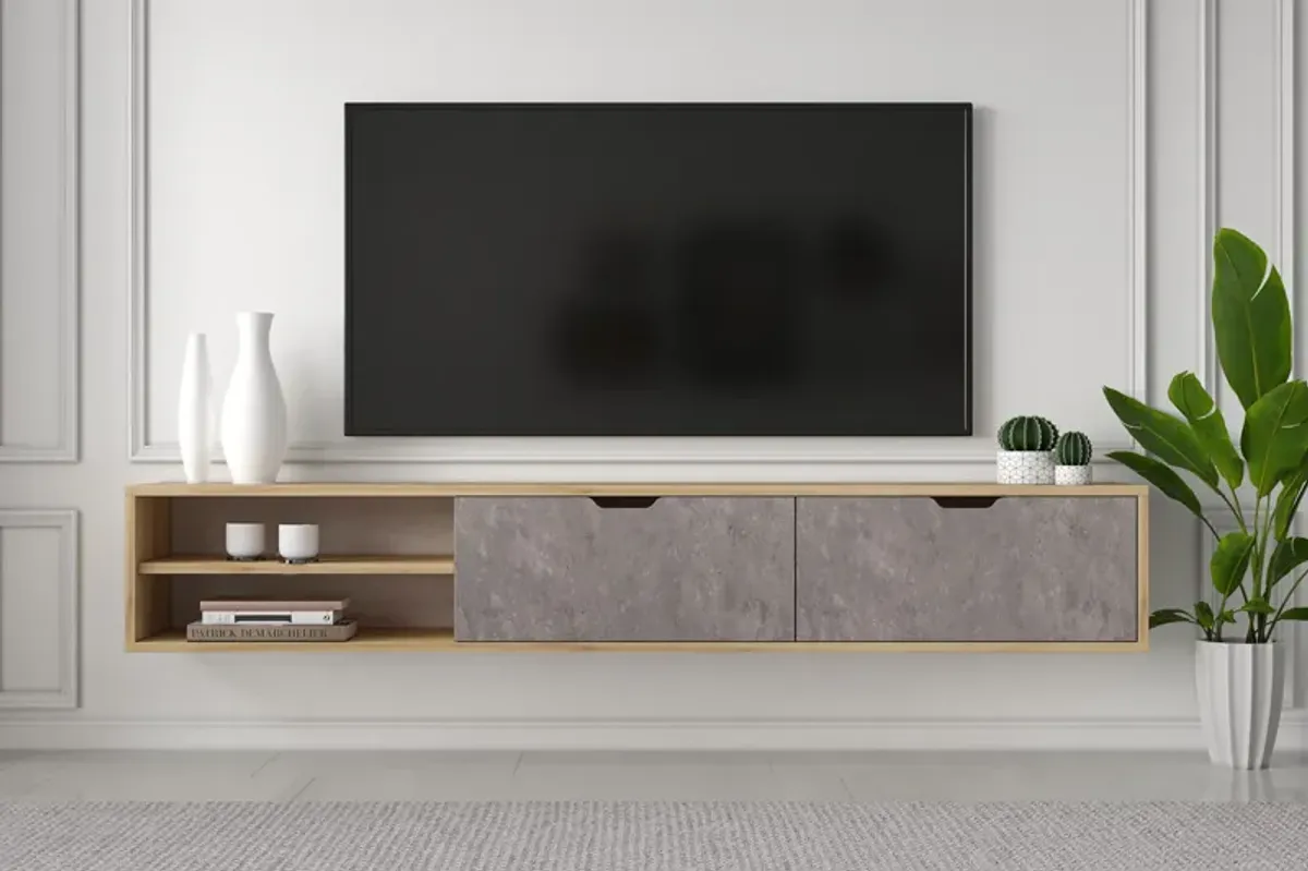 Riga V2 71" Floating Tv Stand  Cunda