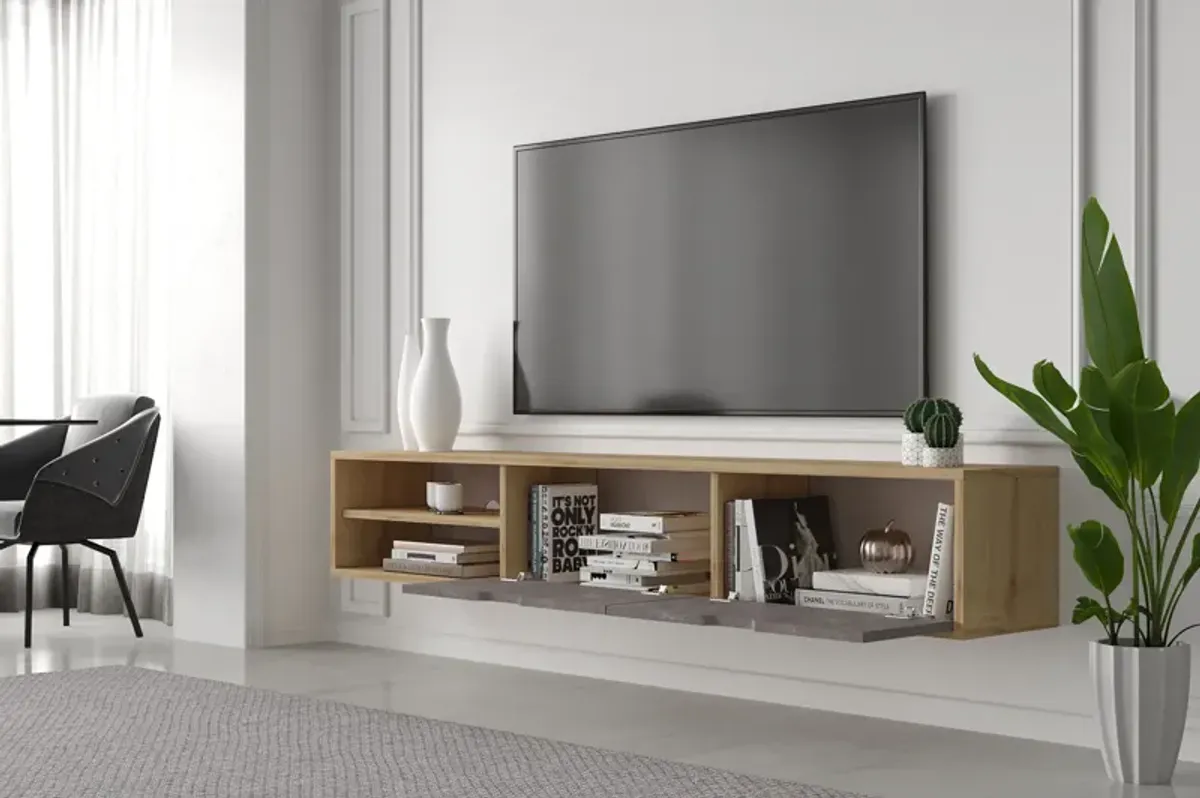 Riga V2 71" Floating Tv Stand  Cunda