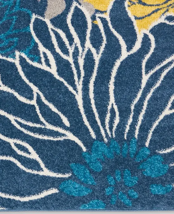 Passion PSN17 Blue 8' x 10' Rug
