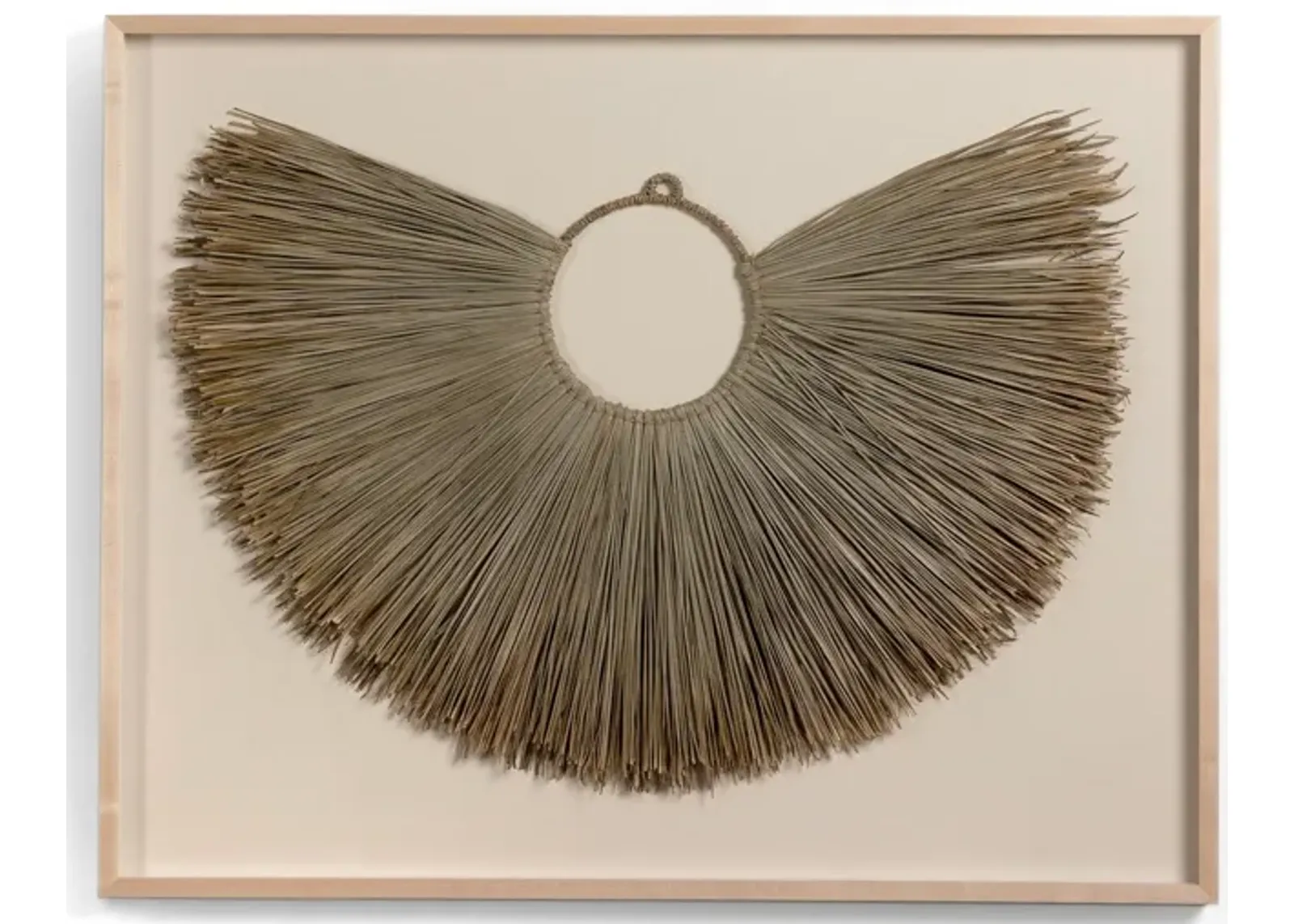 Beda Framed Sea Grass Object