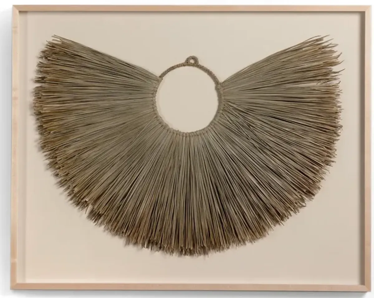 Beda Framed Sea Grass Object