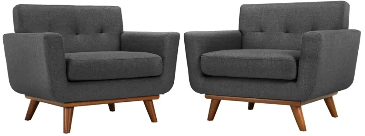 Engage Armchair Wood Set of 2