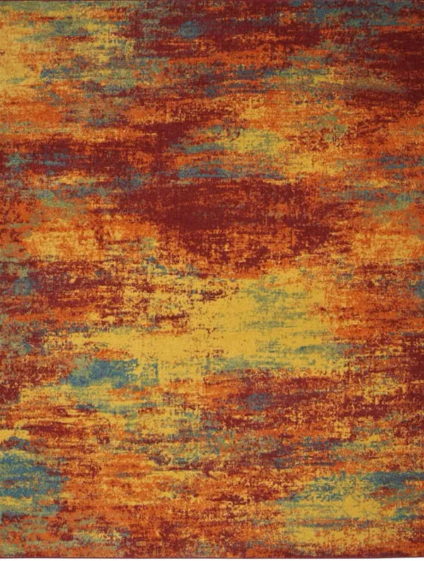 Nourison Essentials NRE06 Flame 5' x 7' Rug