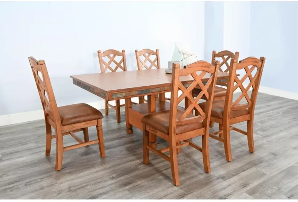 Sunny Designs Sedona 42 Traditional Wood Dining Table