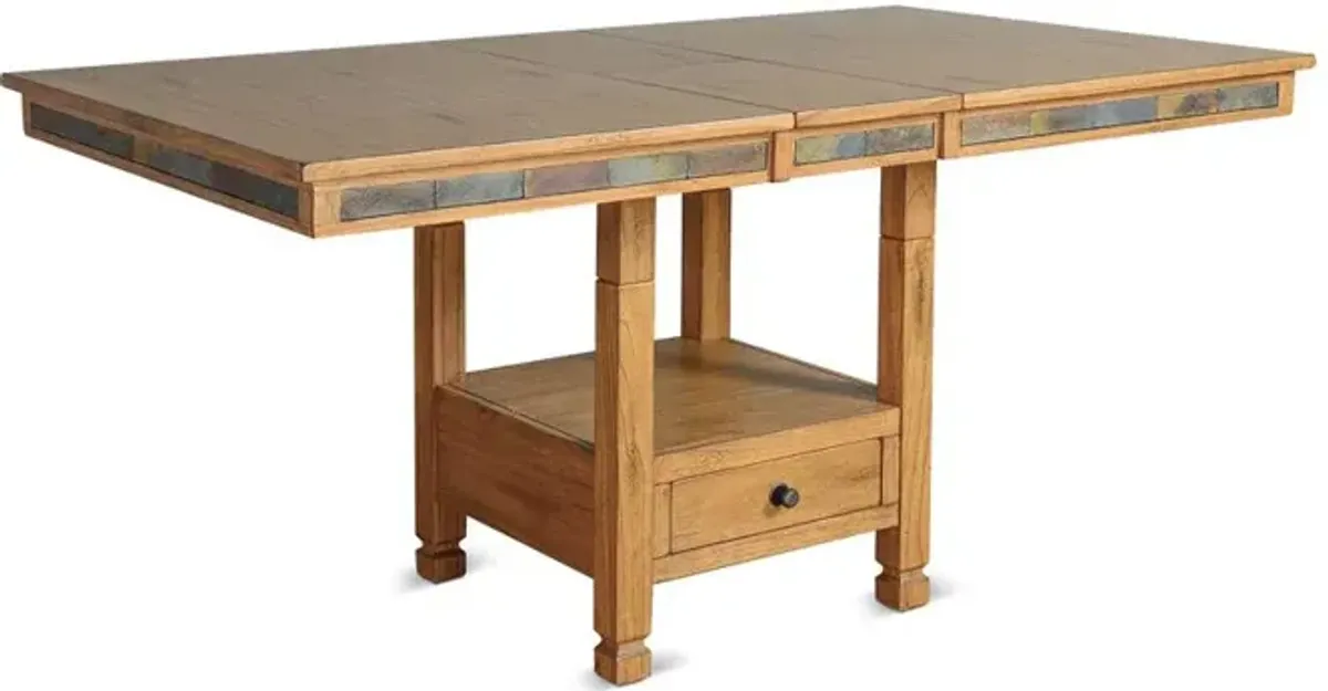 Sunny Designs Sedona 42 Traditional Wood Dining Table