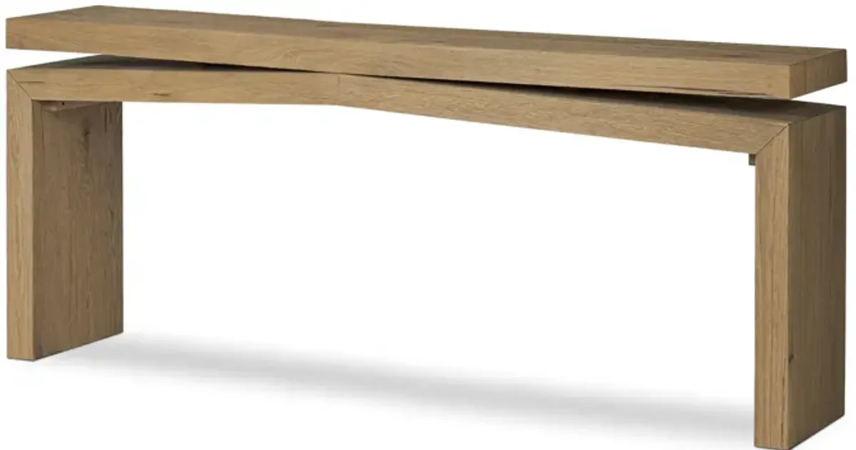 Matthes Oak Console Table