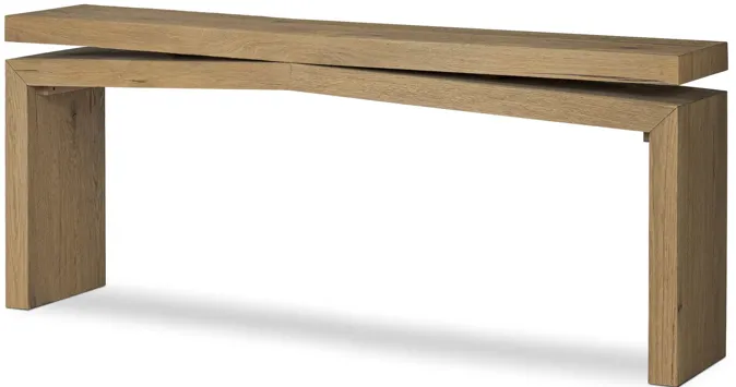 Matthes Oak Console Table