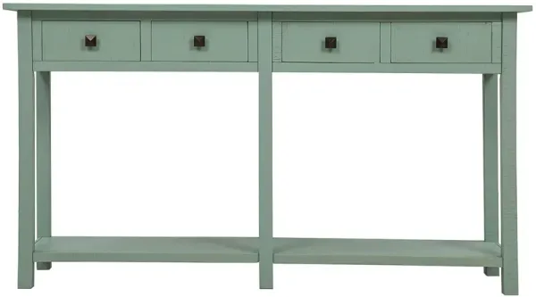 Merax Rustic Brushed Texture Entryway Console Table