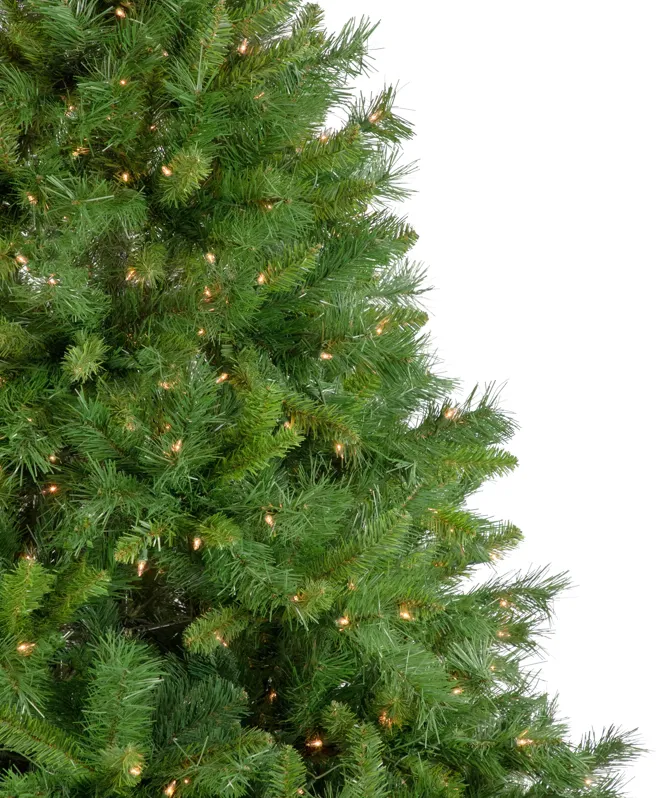 6.5' Pre-Lit Chatham Pine Artificial Christmas Tree  Clear Lights