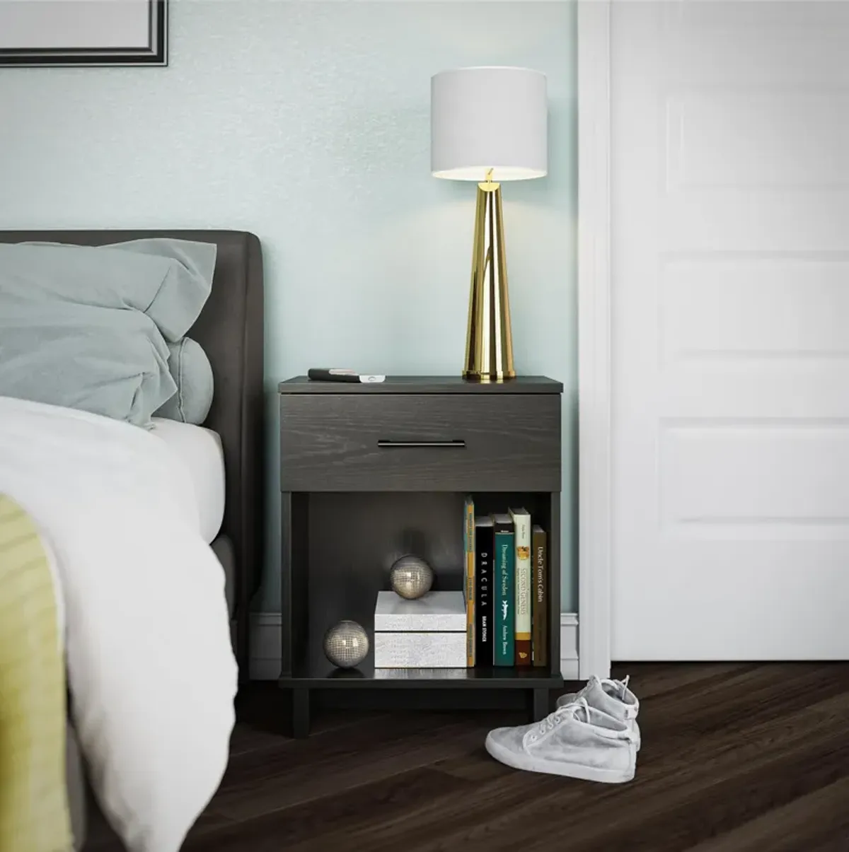 Ameriwood Home Southlander 1 Drawer Nightstand