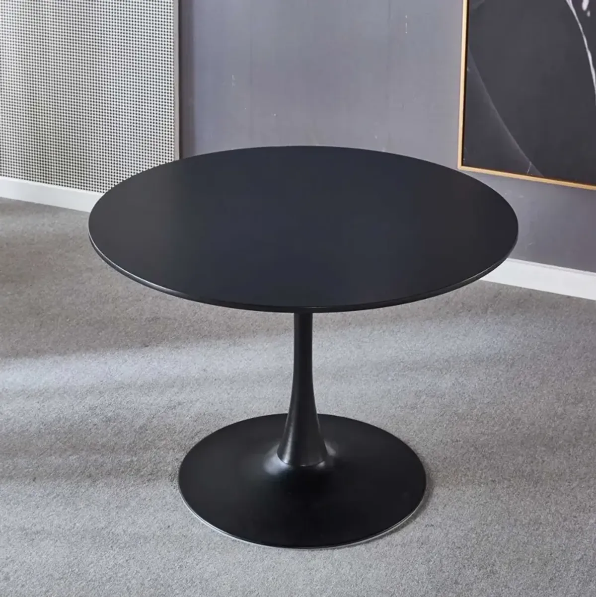 Black Tulip Table Mid-century Dining Table