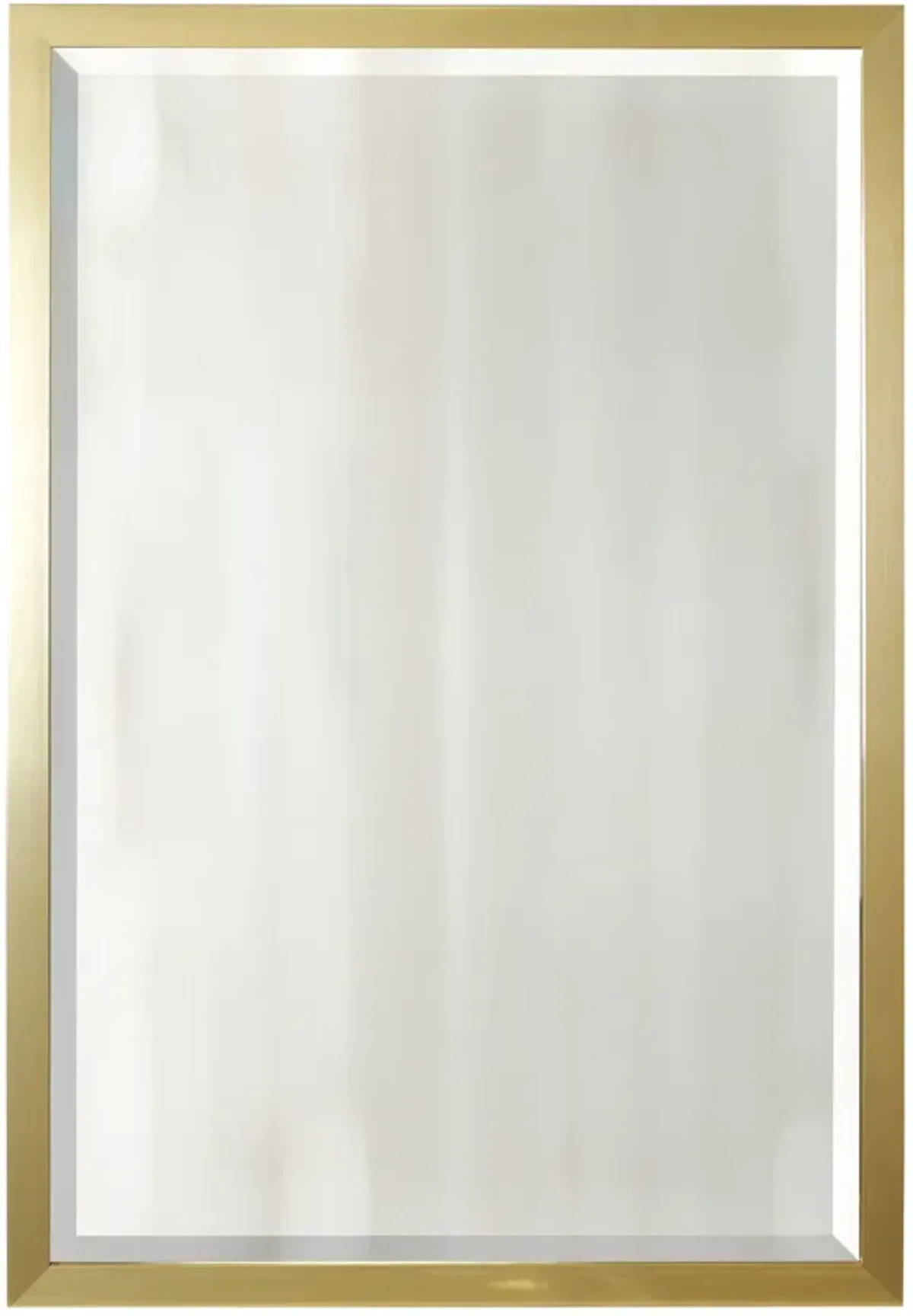 Gold Beveled Framed Mirror