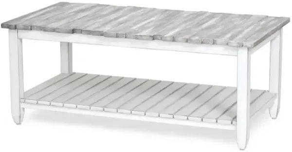 Sea Winds Coastal Furniture Picket Fence Coffee Table