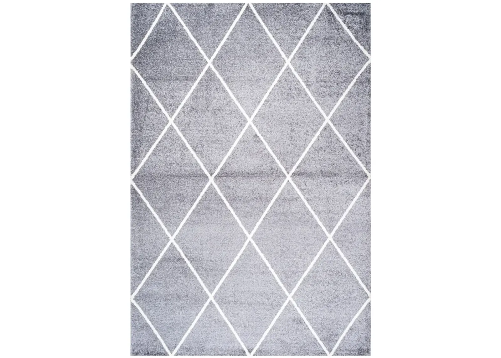 Cole Minimalist Diamond Trellis Area Rug