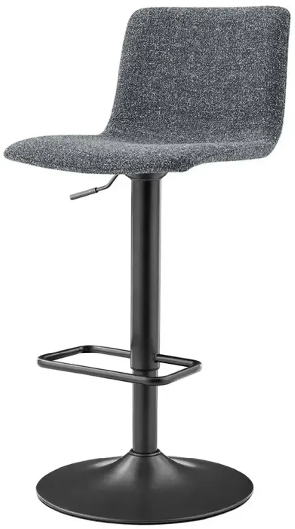 Bruce Fabric Gaslift Bar Stool, (Set of 2)