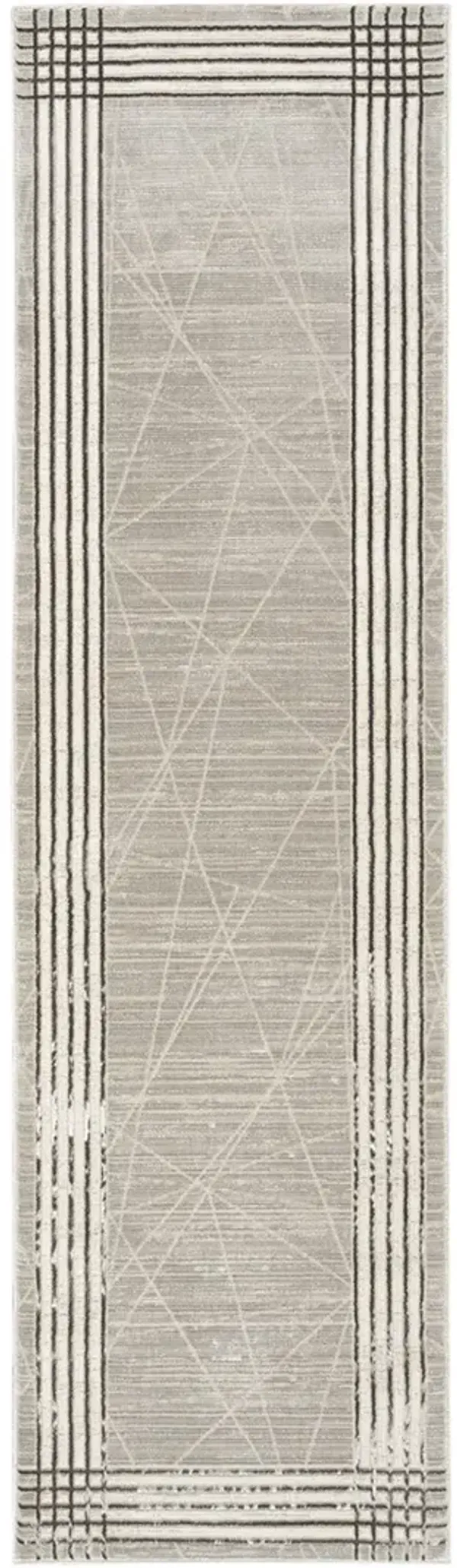 Desire DSR01 Gray/Silver 2'3" x 7'6" Rug
