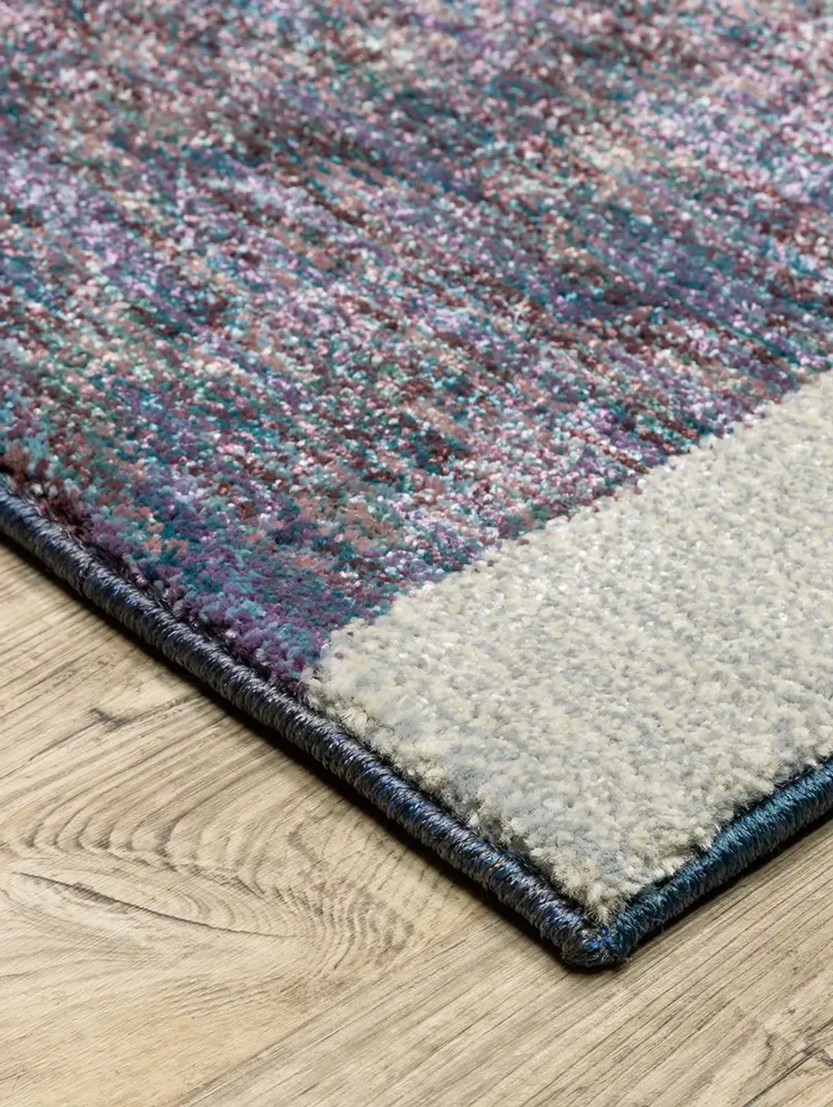 Strada 7'10" x 10'10" Blue Rug