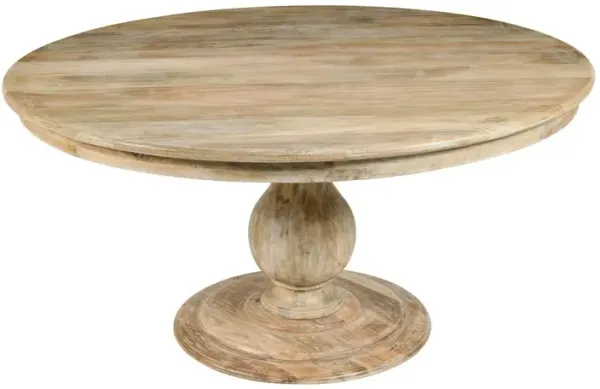 Coastal Jenna 60 Pedestal Dining Table