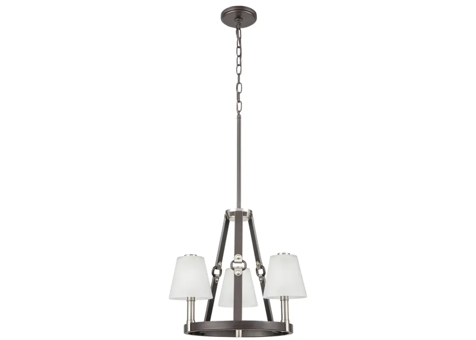 Armstrong Grove 18" Wide 3-Light Chandelier