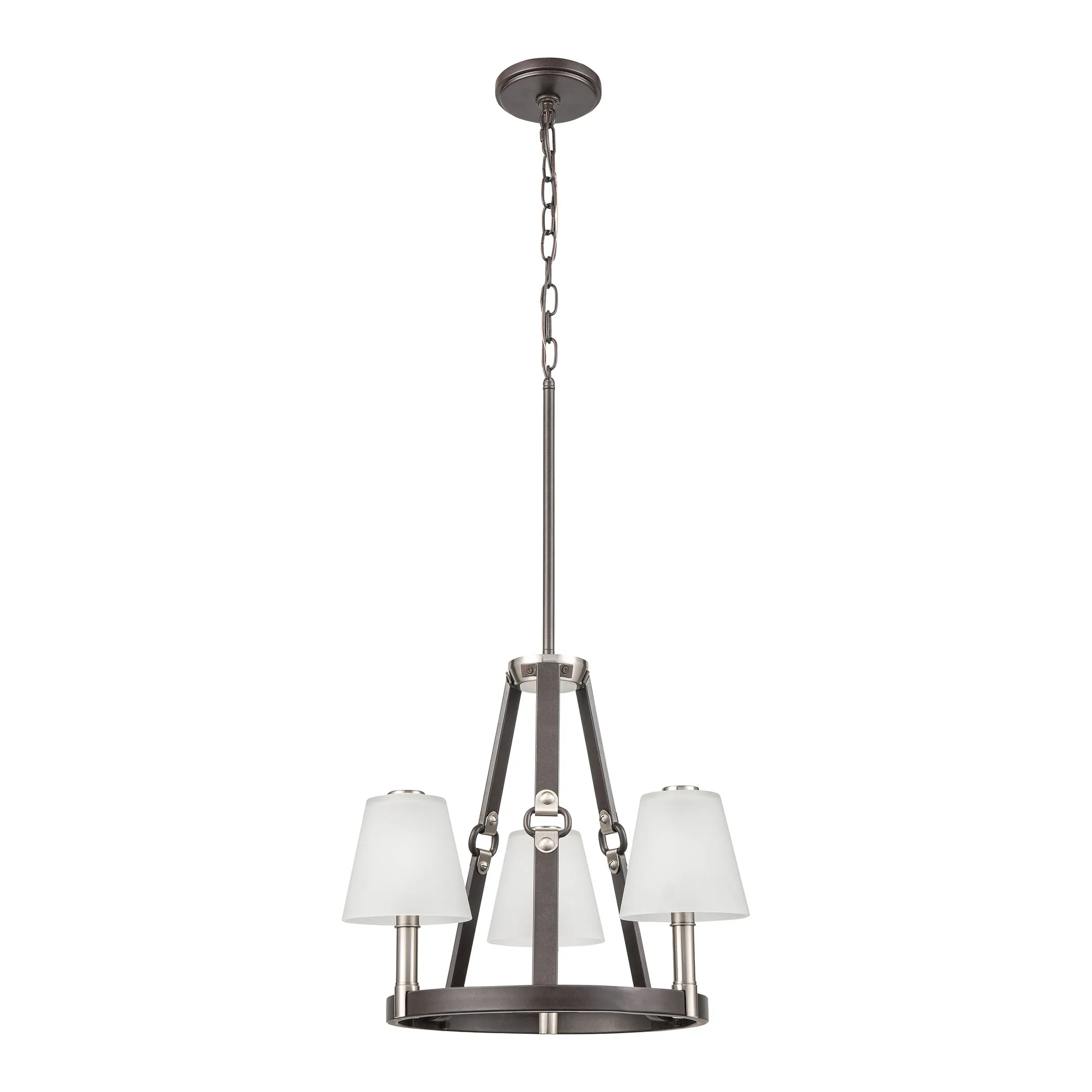 Armstrong Grove 18" Wide 3-Light Chandelier