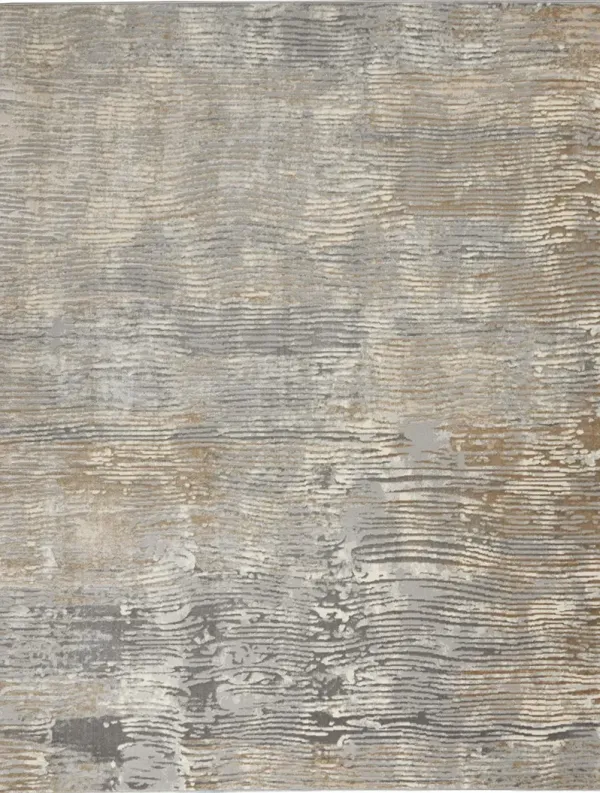 Solace SLA01 Gray/Beige 8' x 10' Rug
