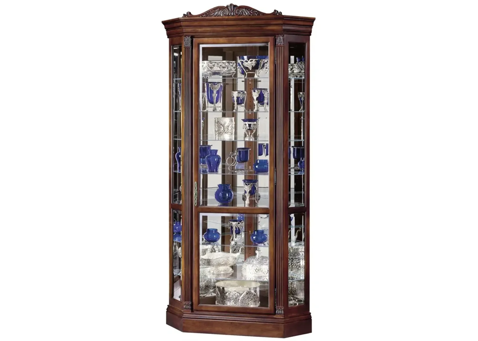 680290 Embassy II Corner Curio Cabinet