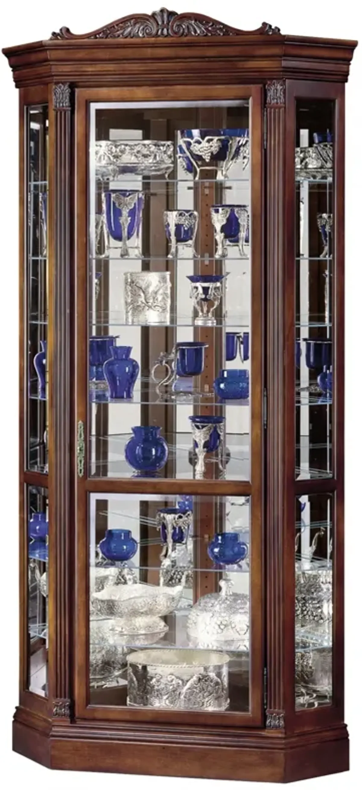 680290 Embassy II Corner Curio Cabinet