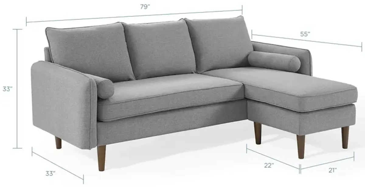 Revive Upholstered Right or Left Sectional Sofa